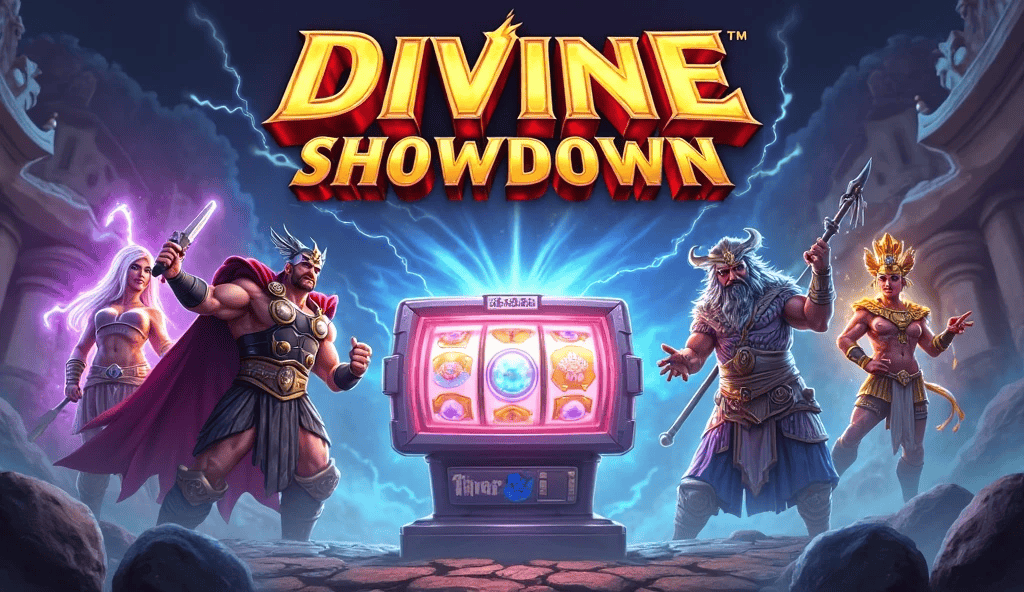 Divine Showdown Slot Gacor Bertema Dewa dari Play’n GO