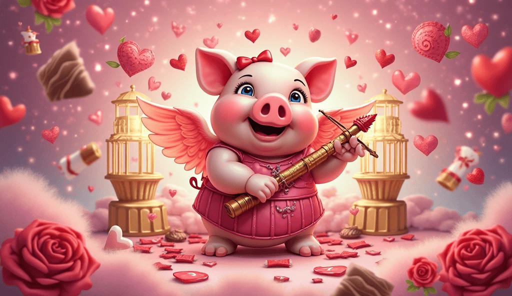 Piggy Bonanza Valentine Slot Gacor Bertema Cinta dari Onlyplay